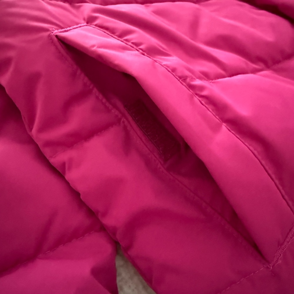 Ripzone kids Puffer Jacket Size L Magenta Pink Hooded Winter Coat - Picture 11 of 11